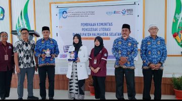 Bunda Literasi Halsel Hadiri Pembinaan Komunitas Literasi oleh Balai Bahasa Malut