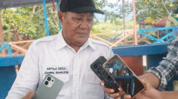 Melalui Konferensi Pers, Kades Gonone Bantah Tuduhan Dana Desa Fiktif, Begini Penjelasannya